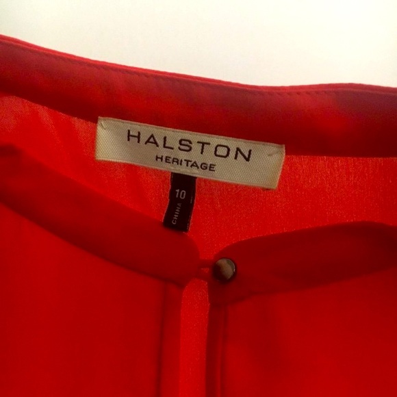 Halston Heritage Silk Blouse - Picture 2 of 11